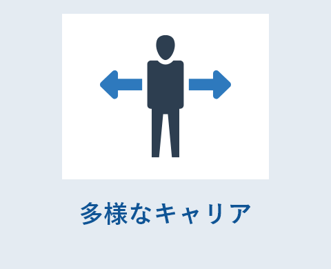 多様なキャリア