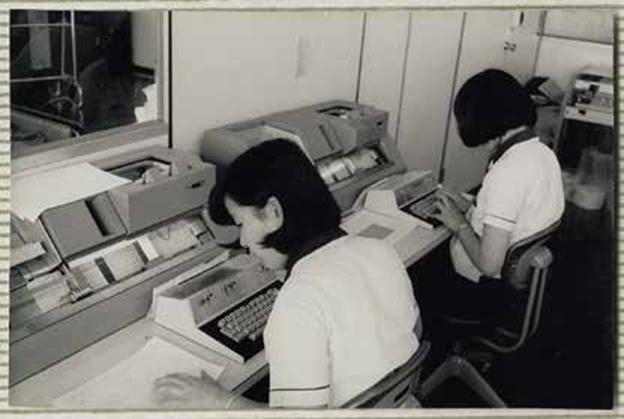 1950年代 給与計算キーパンチ業務（浜松）