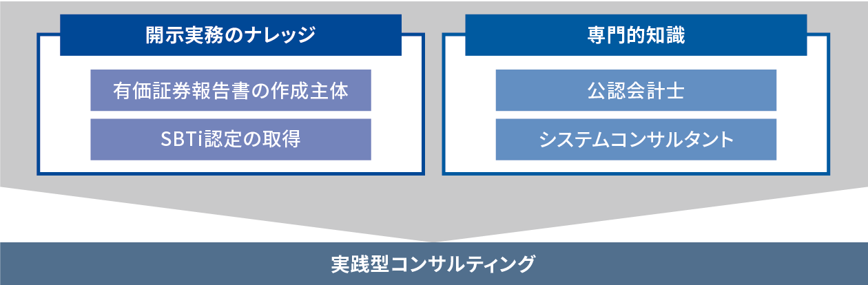 BBSのサステナビリティ開示基準導入支援