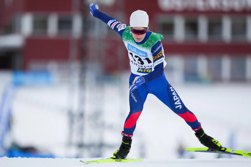 川除大輝選手：2023年1月FISパラノルディックスキー世界選手権スウェーデン大会にて撮影